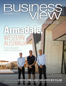 December 2019 Issue December 2019 Issue Cover Business View Oceania.