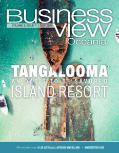 November 2024 issue Cover Business View Oceania