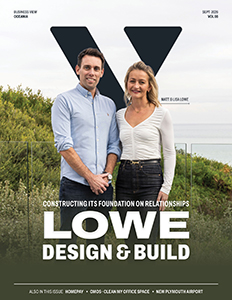 The latest issue cover of Business View Oceania